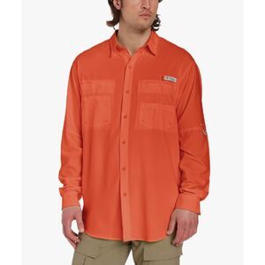NWT Columbia Mens Bright Nectar PFG Tamiami II Long Sleeve Lightweight Shirt XL